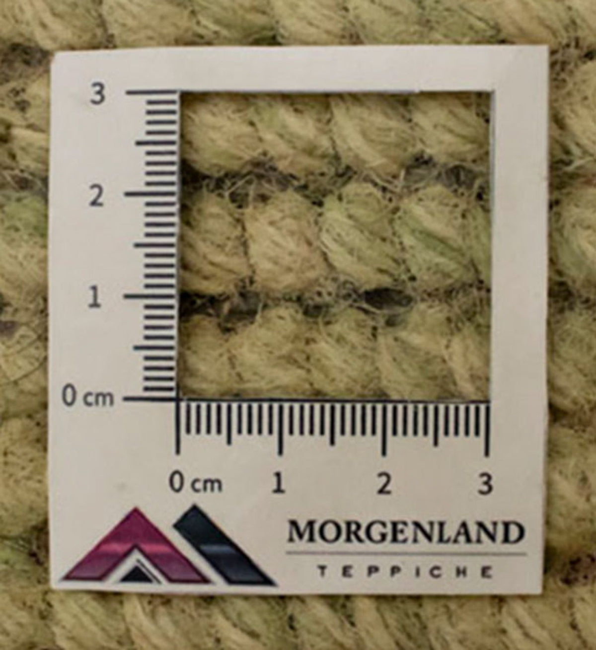 Nepal Teppich 140 x 70 cm - grau