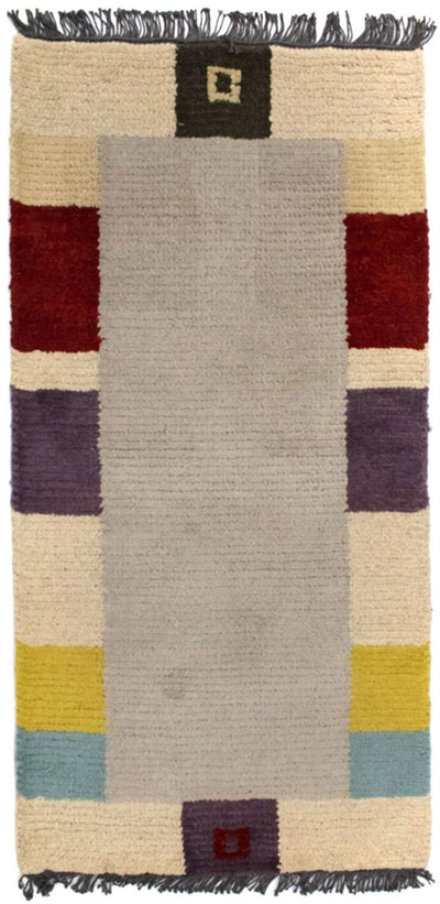 Nepal Teppich 70x140cm - Wollteppich