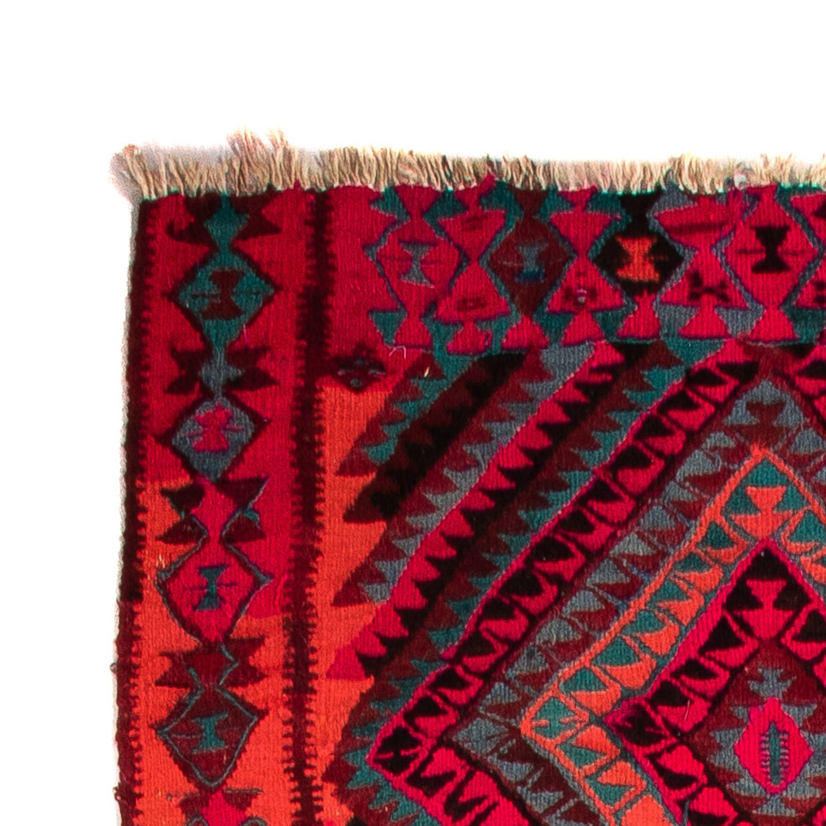 Kelim Teppich - Old 380 x 120 cm - mehrfarbig