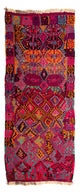 Kelim Teppich - Old 310 x 137 cm - mehrfarbig