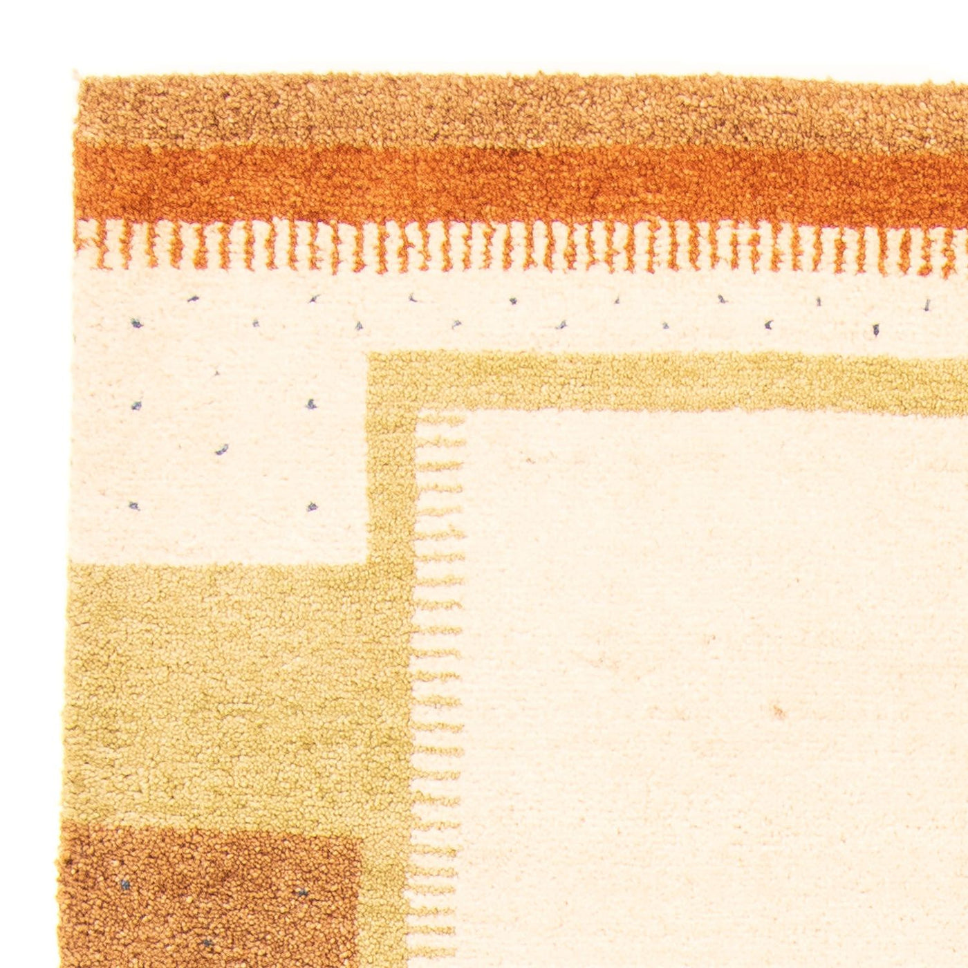 Gabbeh Teppich Indus 203x139cm - Wollteppich