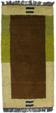 Nepal Teppich 140 x 70 cm - braun