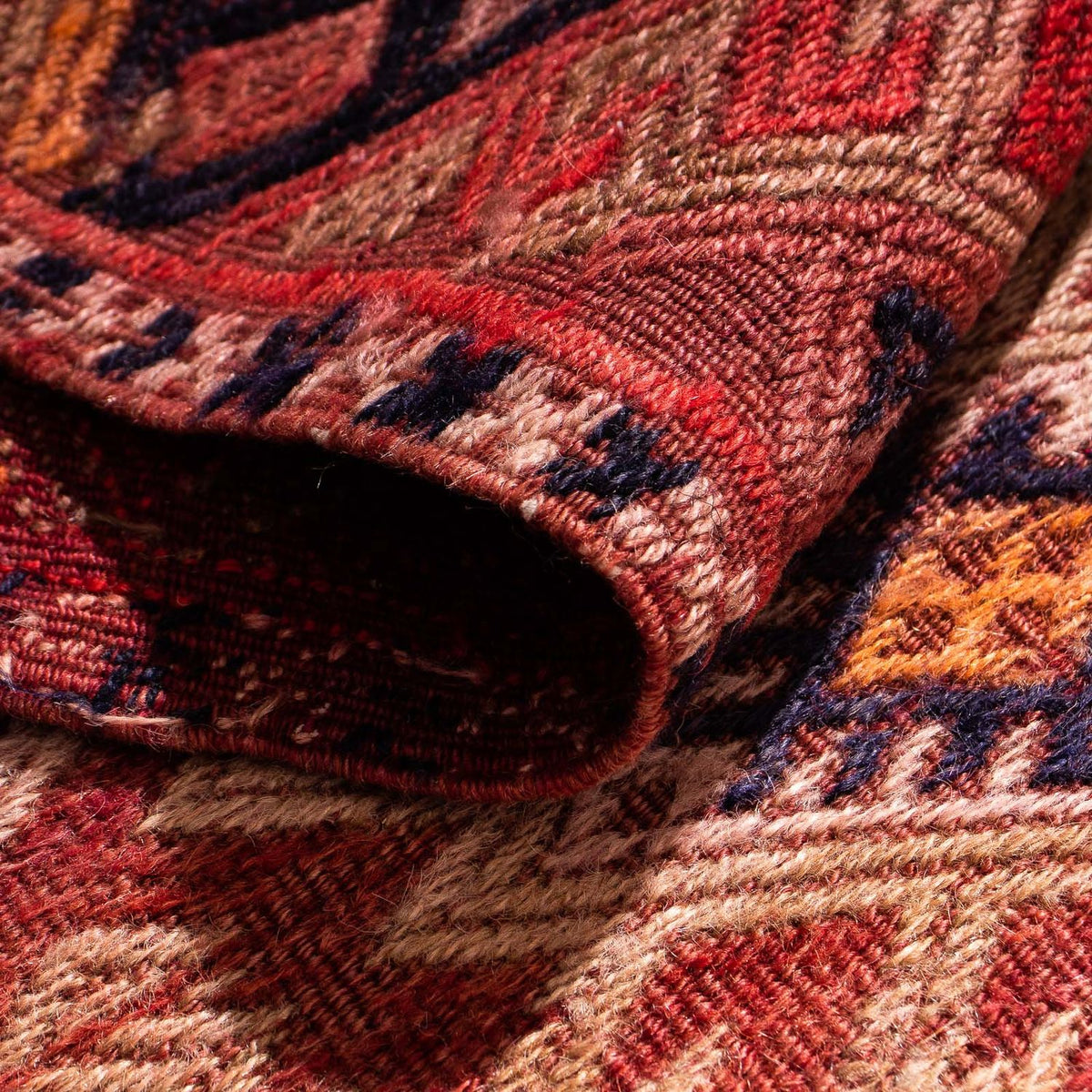 Kelim Teppich - Old 380 x 75 cm - mehrfarbig