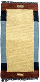 Nepal Teppich 140 x 70 cm - beige