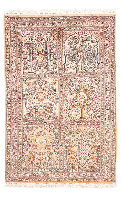 Kaschmir Seide Teppich 79x119cm - Orientteppich