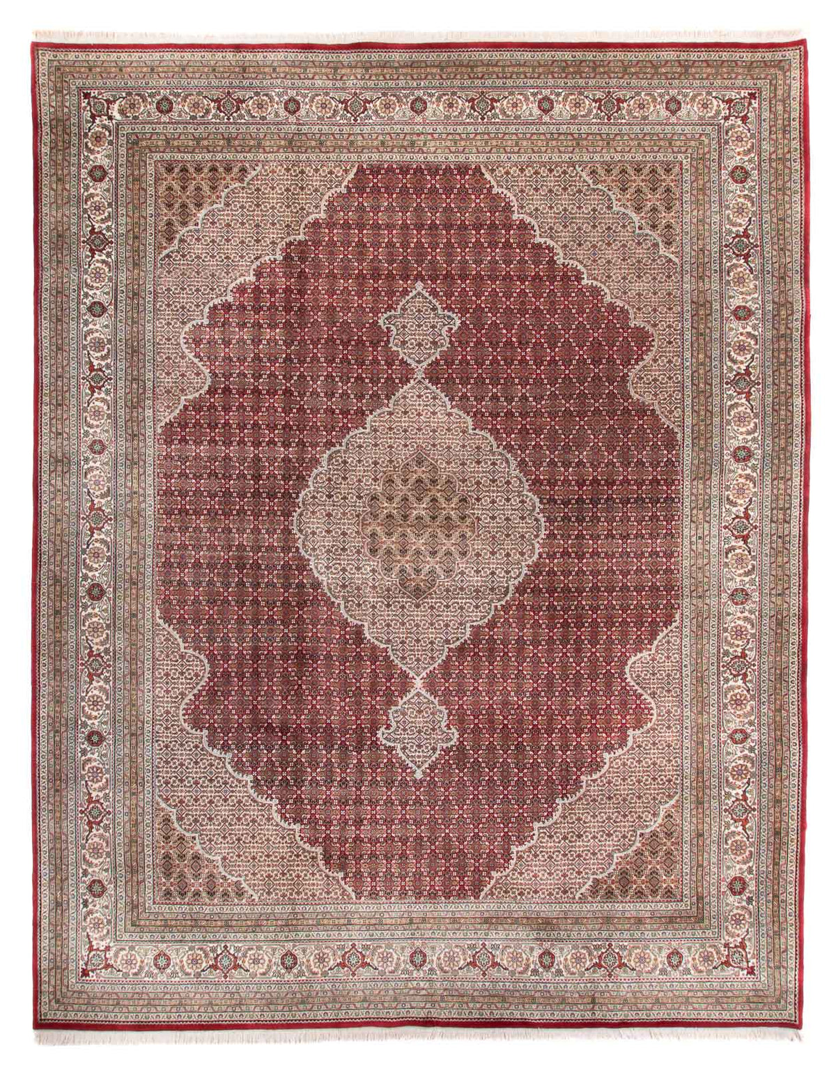 Orientteppich - Täbriz - 388 x 303 cm - rot
