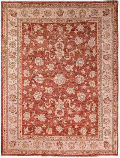 Ziegler Teppich 208x276cm - Orientteppich - rost
