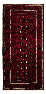 Perserteppich - Nomadic - 304 x 150 cm - rot