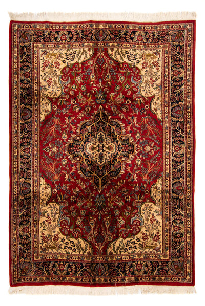 Indo Sarough Teppich 207x298cm - Orientteppich - rot