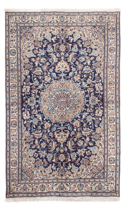Nain - 12La Teppich 159x248cm - Perserteppich - dunkelblau