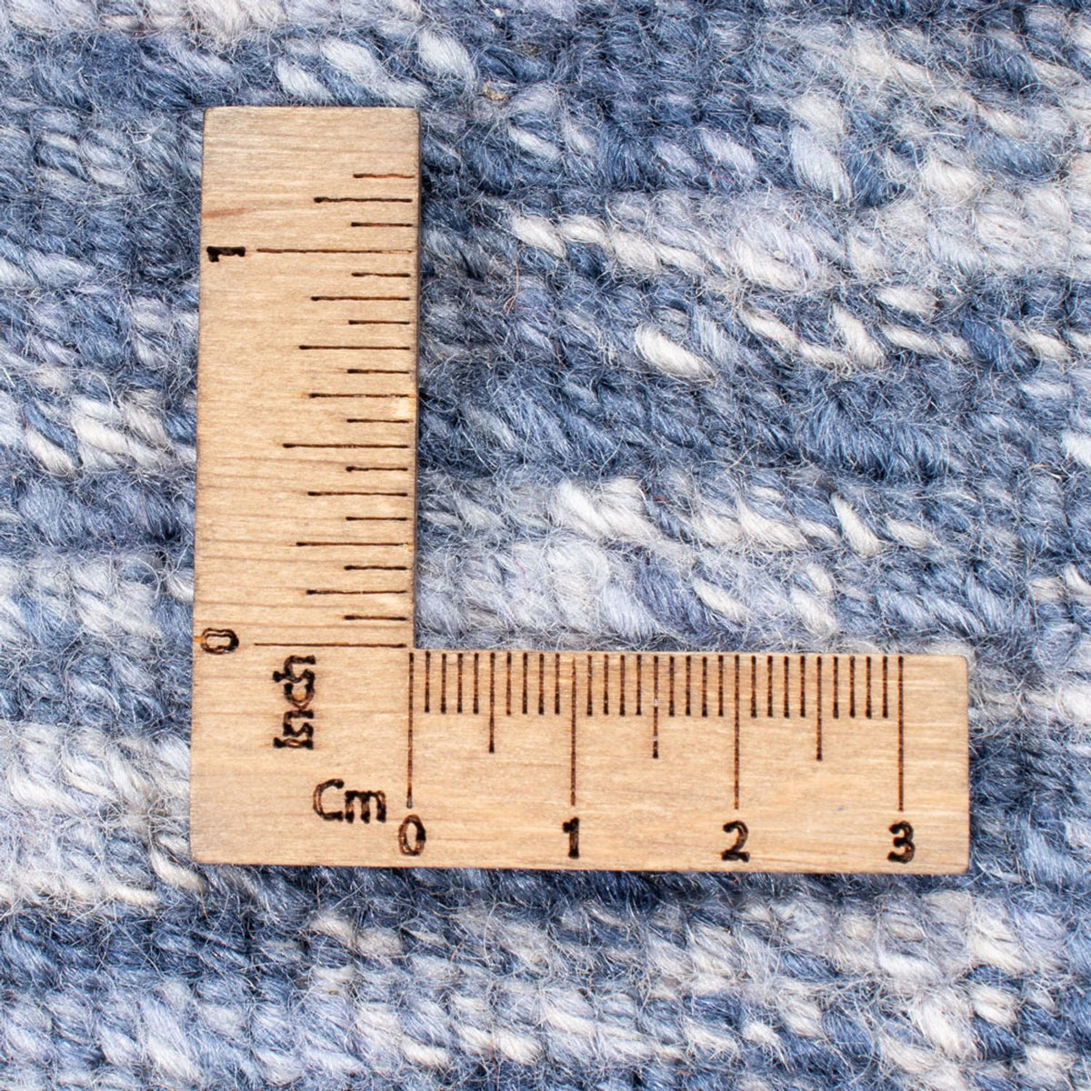 Nepal Teppich - 239 x 170 cm - blau