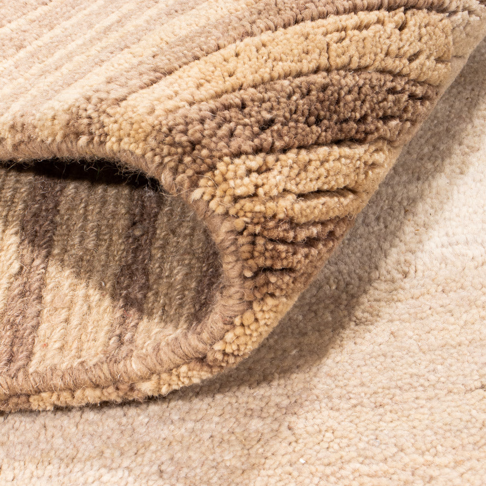 Nepal Teppich - Royal quadratisch  - 204 x 198 cm - beige