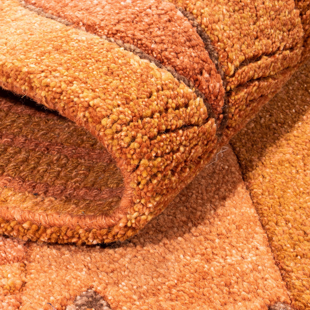 Nepal Teppich - 183 x 120 cm - braun