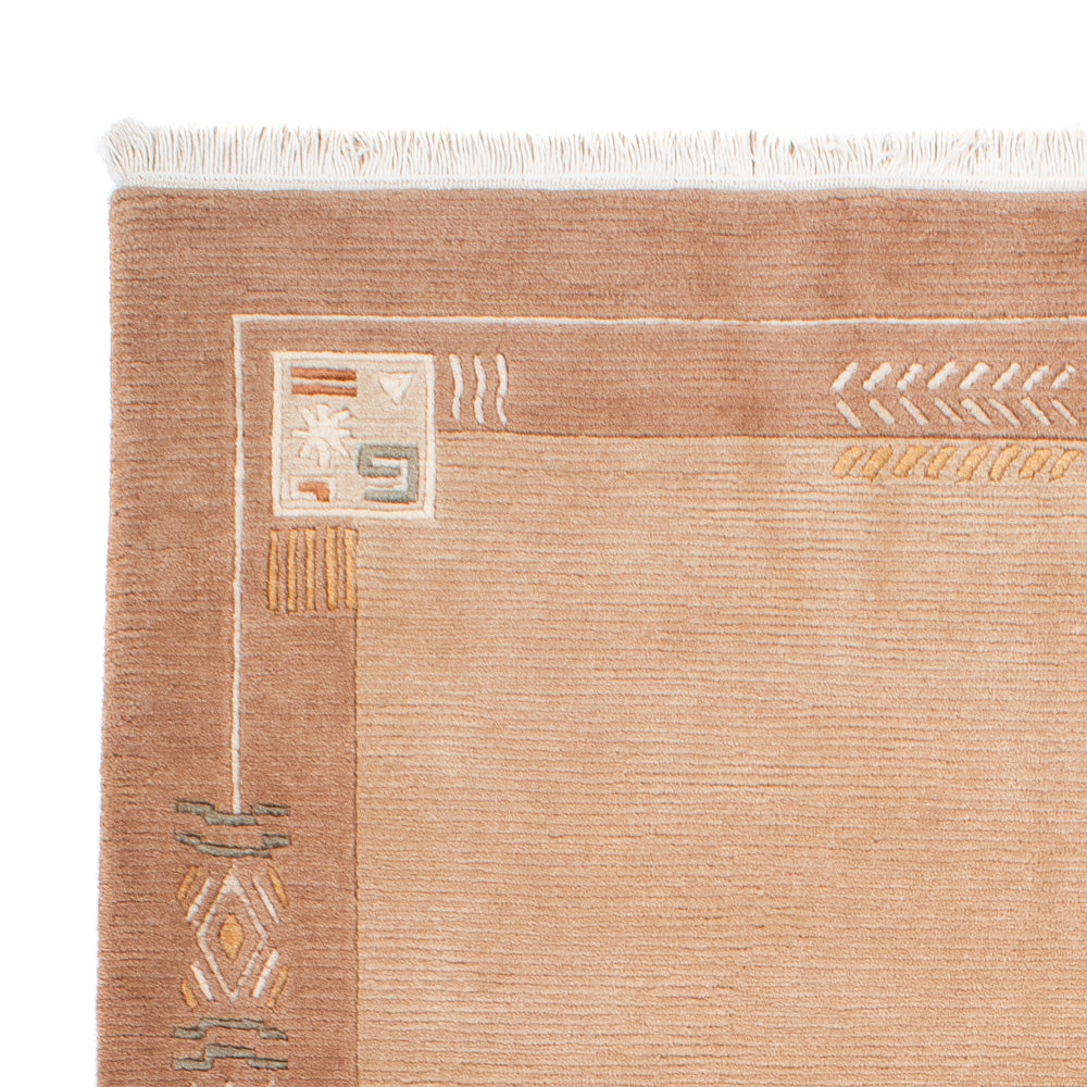 Nepal Teppich - Royal - 124 x 184 cm - braun