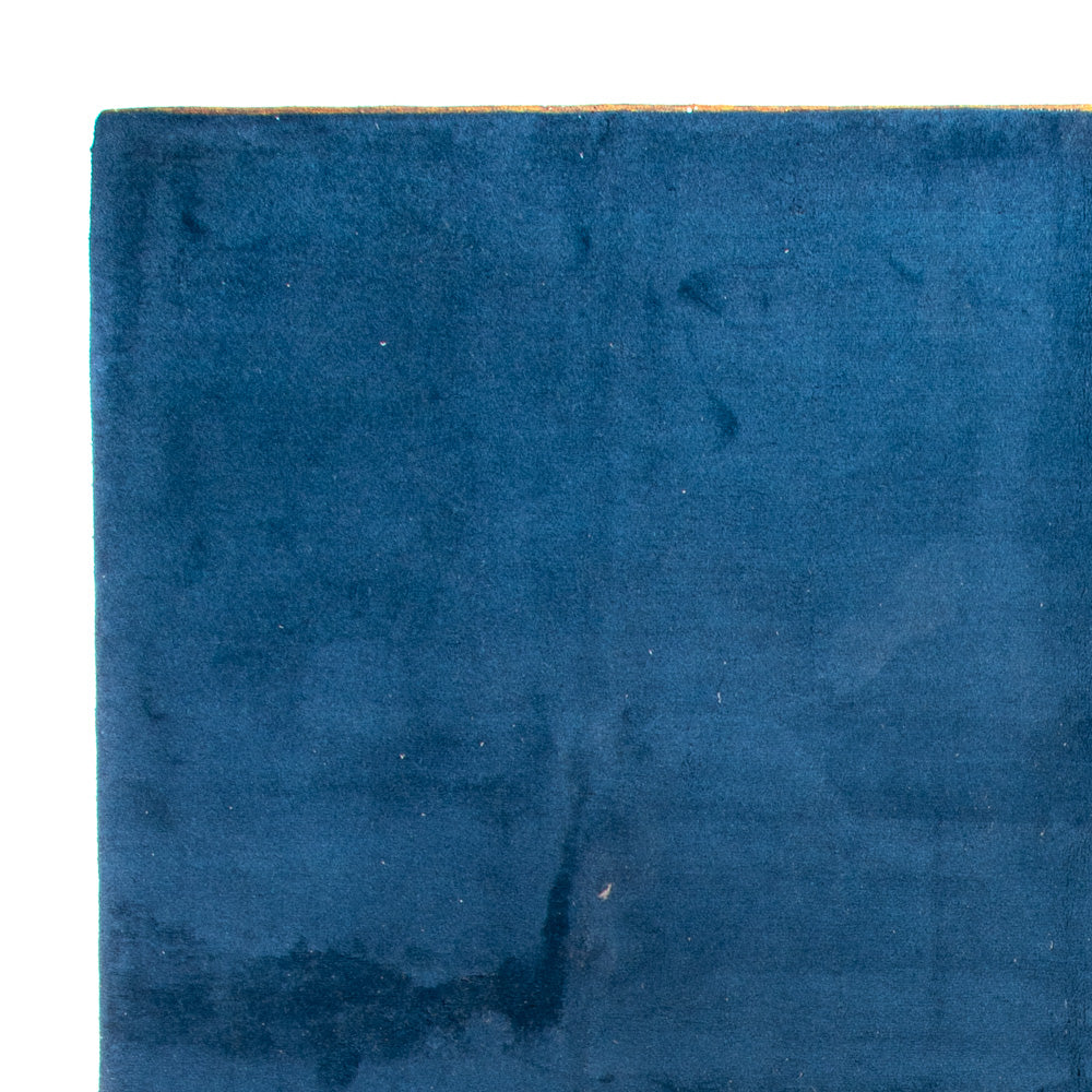 Gabbeh Teppich - Indus - 396 x 280 cm - blau