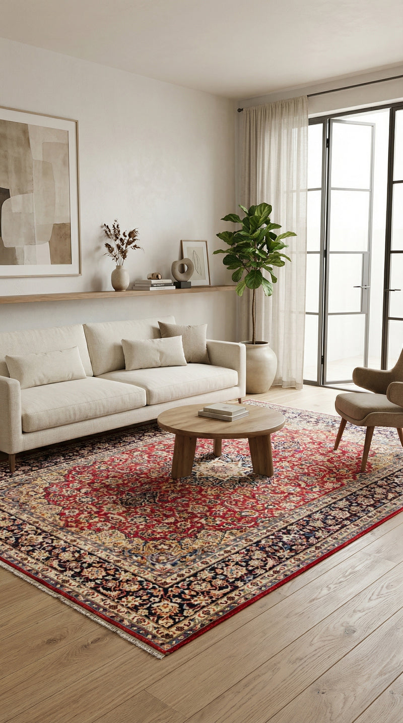 Najafabad Teppich 399x292cm - Perserteppich