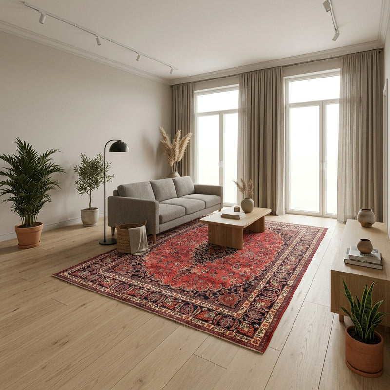 Maschad Teppich 240x330cm - Perserteppich