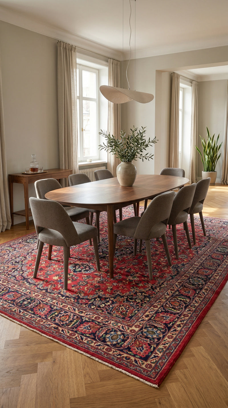 Maschad Teppich 338x241cm - Perserteppich