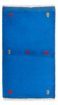 Gabbeh Teppich - Indus - 160 x 90 cm - blau