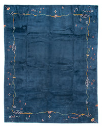 Nepal Teppich - Royal - 382 x 299 cm - blau