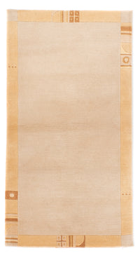 Nepal Teppich - Royal - 152 x 81 cm - beige