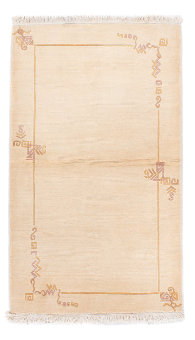 Nepal Teppich 91x159cm - Wollteppich