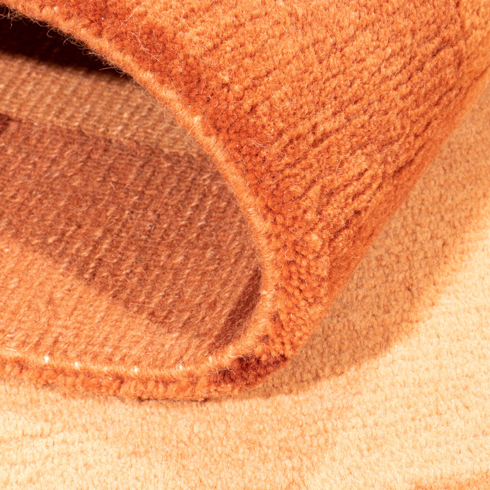 Nepal Teppich - Royal - 161 x 93 cm - rost