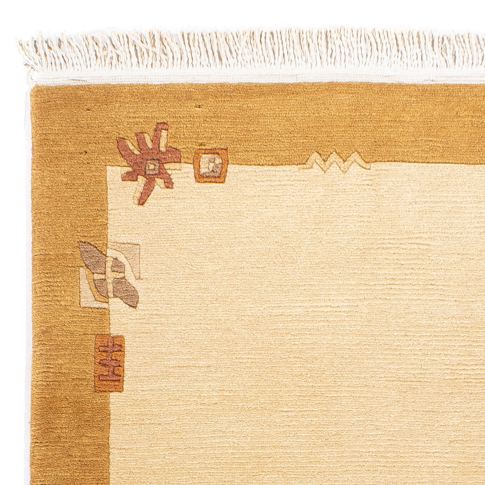 Nepal Teppich 71x138cm - Wollteppich