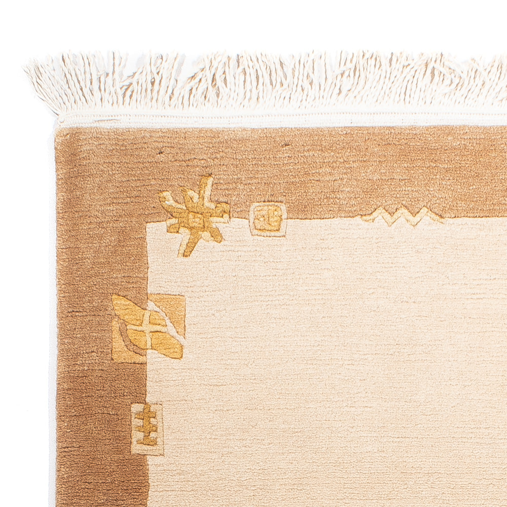 Nepal Teppich 71x144cm - Wollteppich