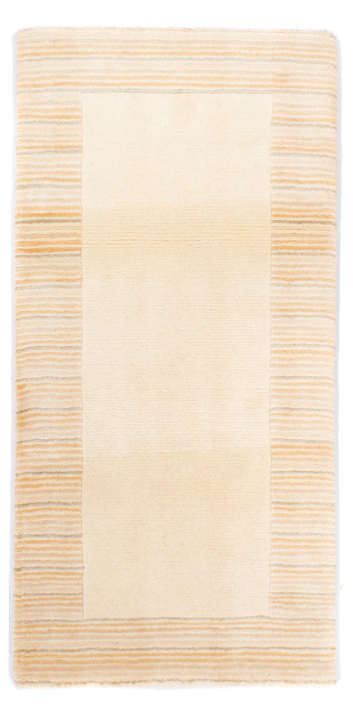 Nepal Teppich - Royal - 147 x 72 cm - beige