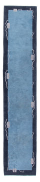 Nepal Teppich 73x337cm - Wollteppich