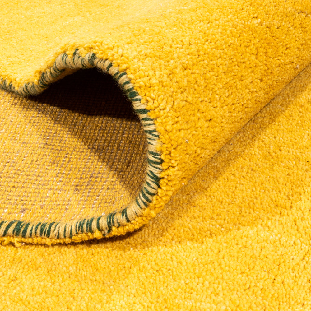 Gabbeh Teppich - Indus - 385 x 295 cm - gold