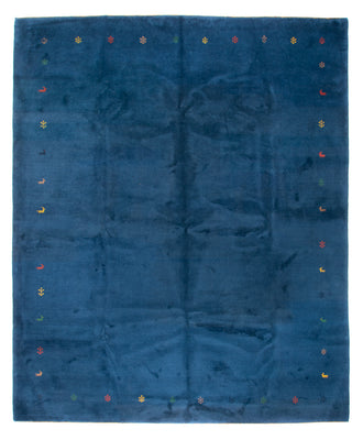 Gabbeh Teppich - Indus - 395 x 309 cm - blau
