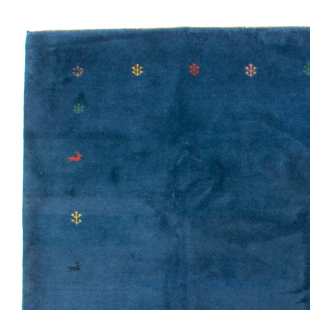 Gabbeh Teppich Indus 395x309cm - Wollteppich