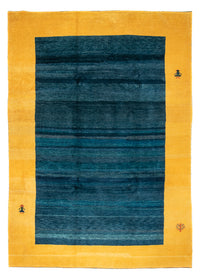 Gabbeh Teppich - Indus - 349 x 246 cm - blau