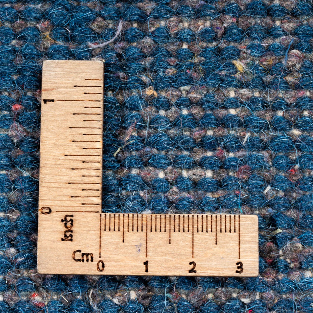 Gabbeh Teppich - Indus - 394 x 297 cm - blau