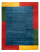 Gabbeh Teppich - Indus - 397 x 285 cm - blau
