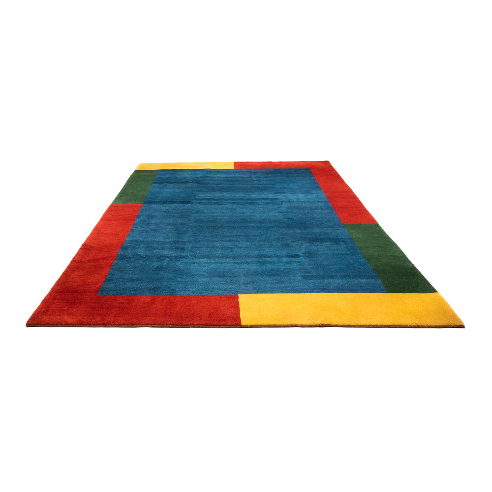 Gabbeh Teppich - Indus - 397 x 285 cm - blau