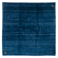Gabbeh Teppich - Indus quadratisch  - 255 x 250 cm - blau