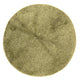 Hochflor Teppich rund  - 200 x 200 cm - olivgrün