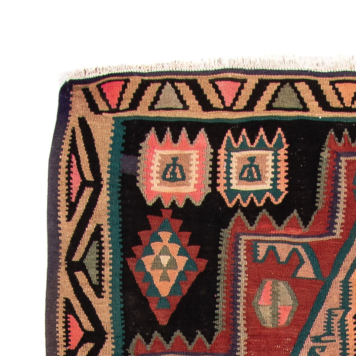 Kelim Teppich - Old 300 x 140 cm - mehrfarbig