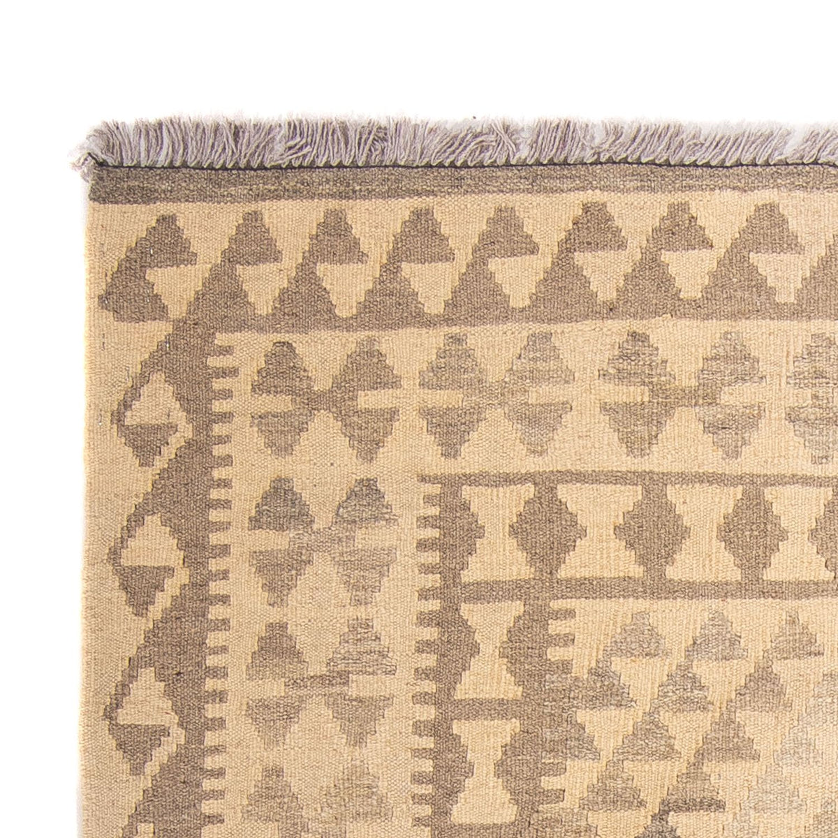 Kelim Teppich - Splash 115 x 182 cm - beige