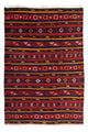 Kelim Teppich - Old 210 x 140 cm - mehrfarbig