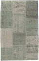 Patchwork Teppich 62x94cm - Wollteppich