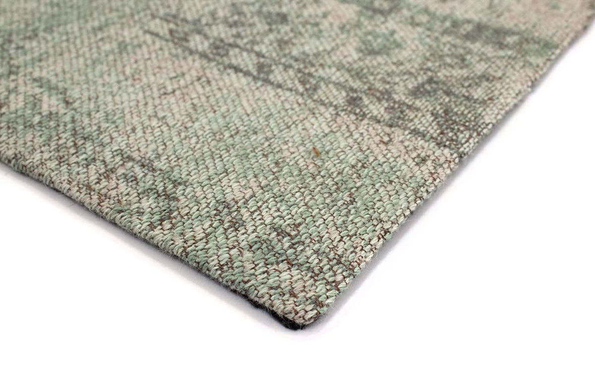 Patchwork Teppich 62x94cm - Wollteppich
