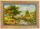 Bild-Teppich 116x84cm - Orientteppich