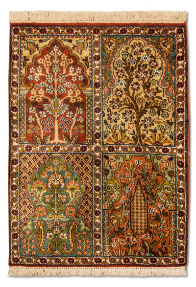 Kaschmir Seide Teppich 65x91cm - Orientteppich