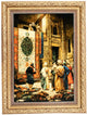 Bild-Teppich 103x80cm - Orientteppich
