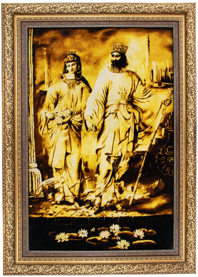 Bild-Teppich 90x122cm - Orientteppich