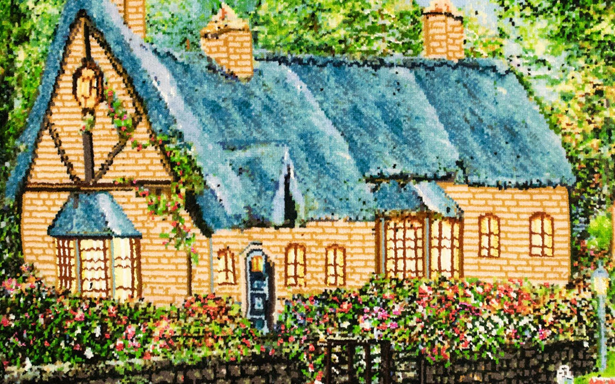 Bild-Teppich 91 x 72 cm Fußmatte